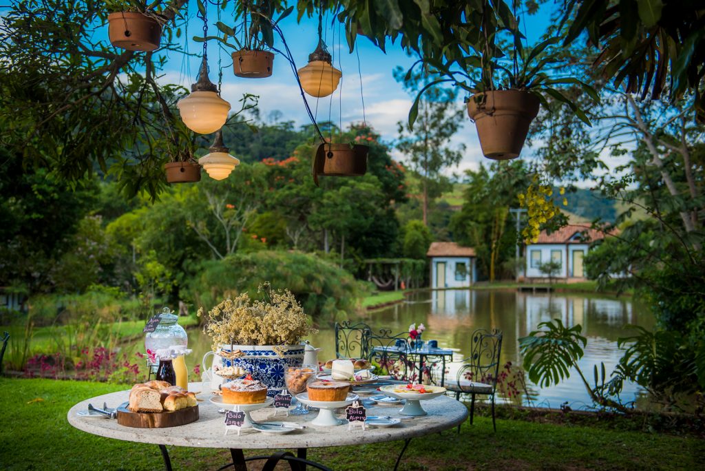 Café da manhã na Fazenda União, em Rio das Flores (RJ)