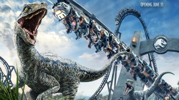 Caçadores de adrenalina podem comemorar: nova atração na Universal Studios, a Jurassic World Velocicoaster, promete fortes emoções 