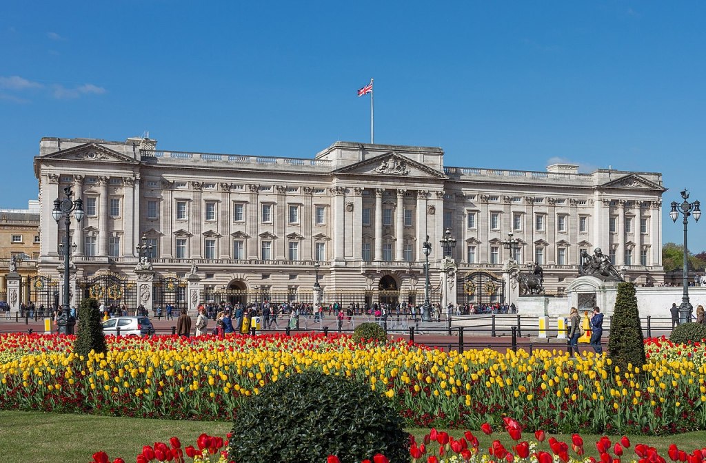 Palácio de Buckingham, em Londres, na Inglaterra