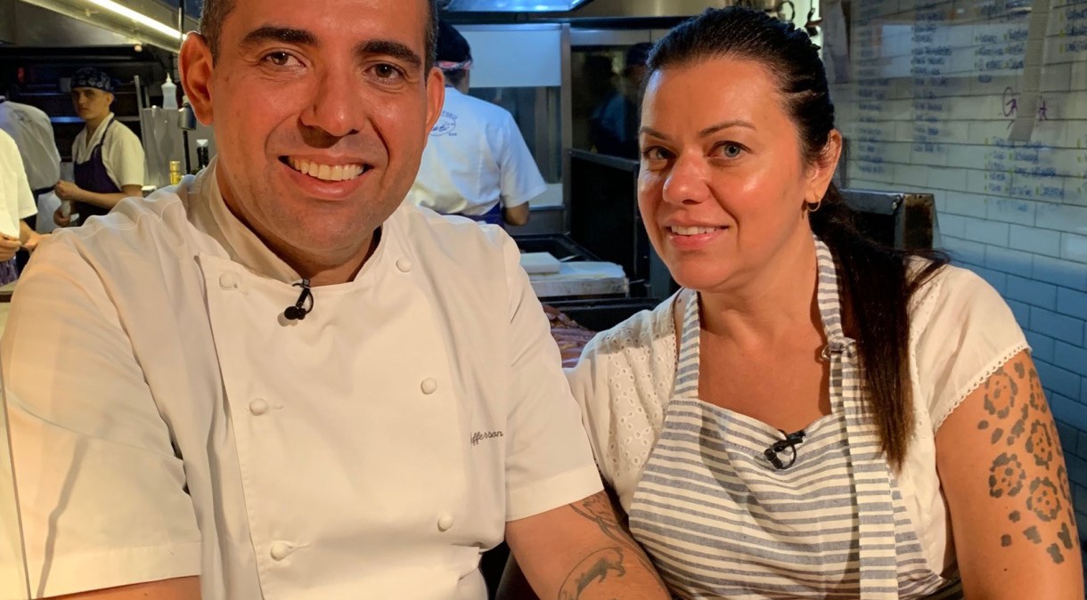 Janaína e Jefferson Rueda, chefs mais engajados e premiados da gastronomia brasileira