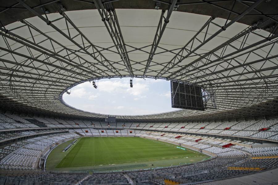 Estádio Mineirão, em Belo Horizonte, foi uma das sedes da Copa do Mundo de 2014. Em 2022, local receberá evento da Brahma durante a competição