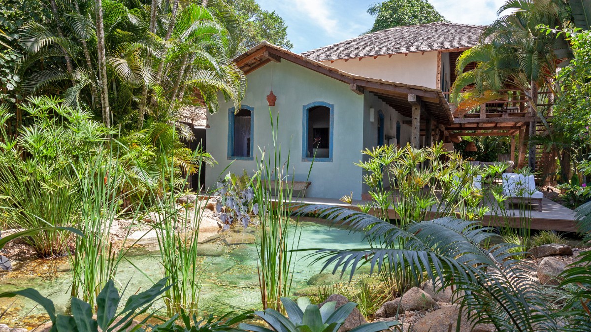 Casa do Lago, uma das 13 casas privativas e exclusivas do UXUA Casa Hotel & Spa em Trancoso, na Bahia