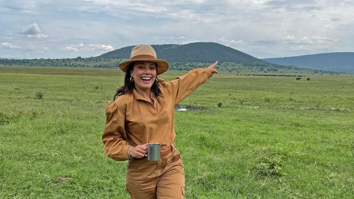 Daniela Filomeno em Ruanda; país africano foi o primeiro destino da terceira temporada do CNN Viagem & Gastronomia