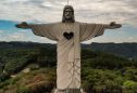 Estátua de Cristo maior do que o Cristo Redentor é finalizada no Rio Grande do Sul