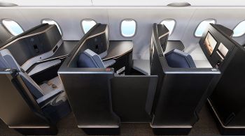 As companhias aéreas estão adotando as portas individuais, benefício que dá mais privacidade aos passageiros