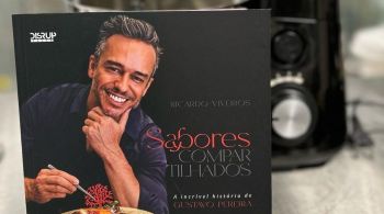 Em "Sabores Compartilhados", de Ricardo Viveiros, leitores vão entender como o chef tem duas histórias de vida bem sucedida 