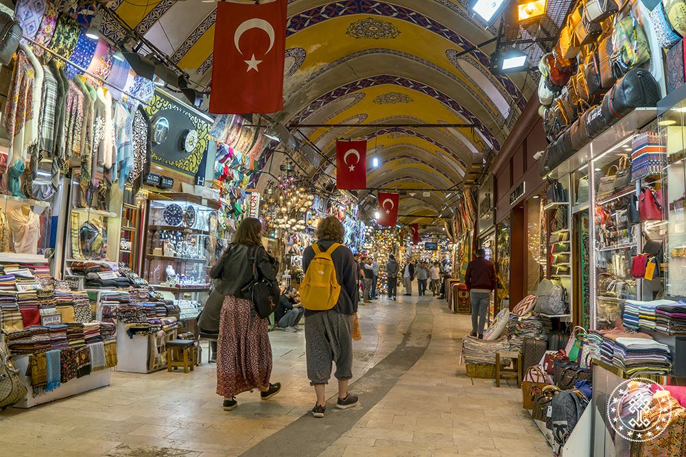 De 1426, Grande Bazar, na Turquia, é um dos mais antigos mercados do mundo