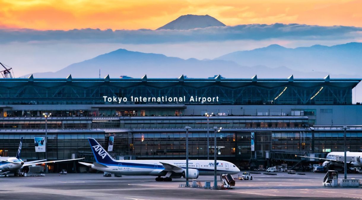 Aeroporto Internacional de Tóquio é o número três na lista da Skytrax