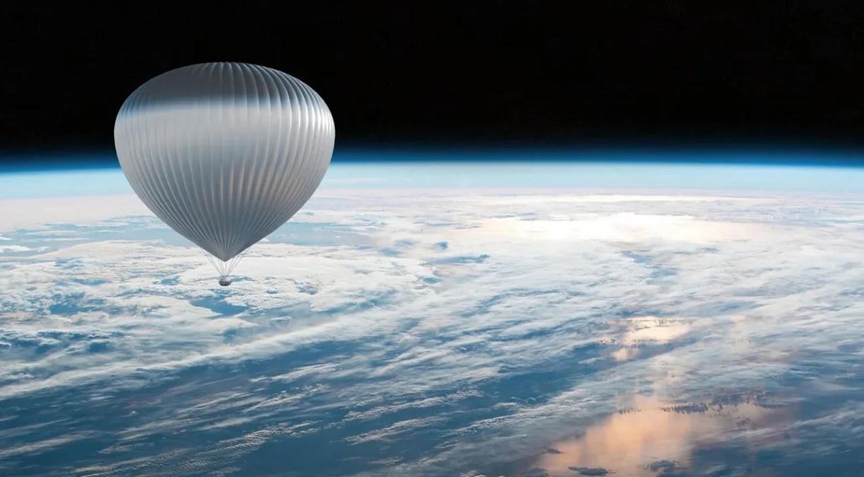 Empresa de turismo espacial levará viajantes para refeição na estratorsfera