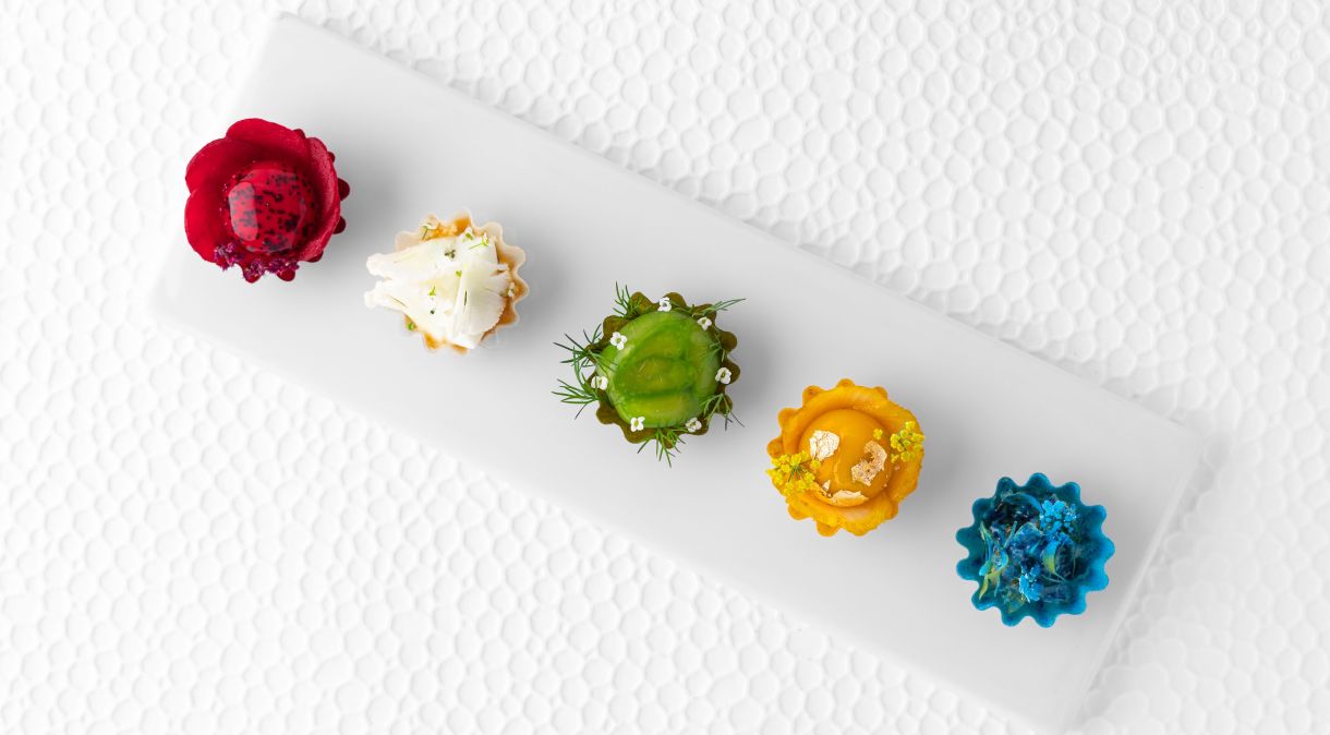 Snacks do novo menu chegam nas cores das bandeiras brasileira e italiana