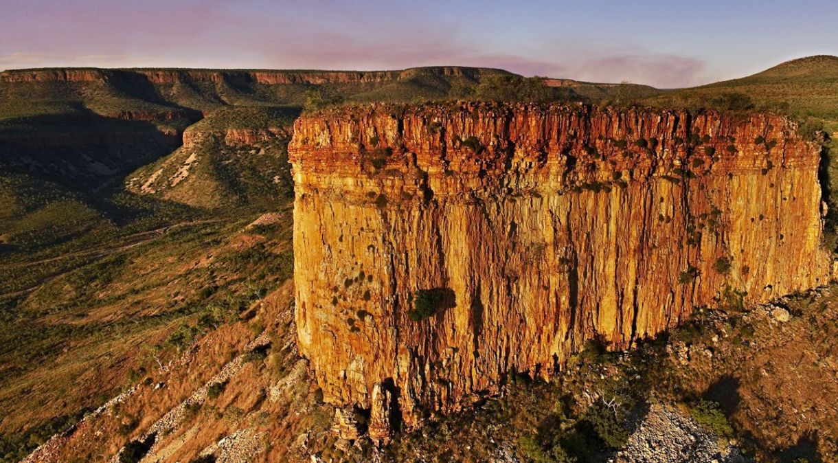 A região de Kimberley, na Austrália Ocidental, apresenta paisagens deslumbrantes