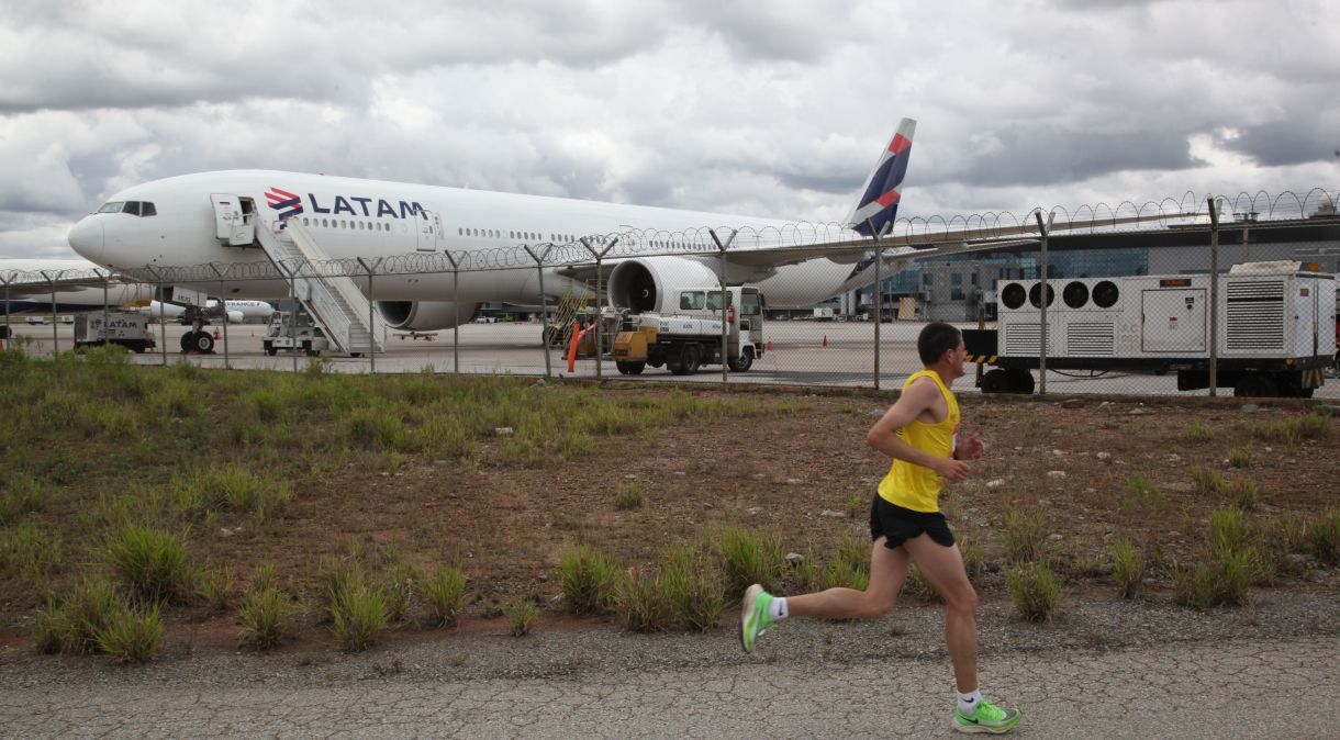 Latam Airport Run ocorreu no final de 2022 no Aeroporto Internacional de Guarulhos, o maior do país