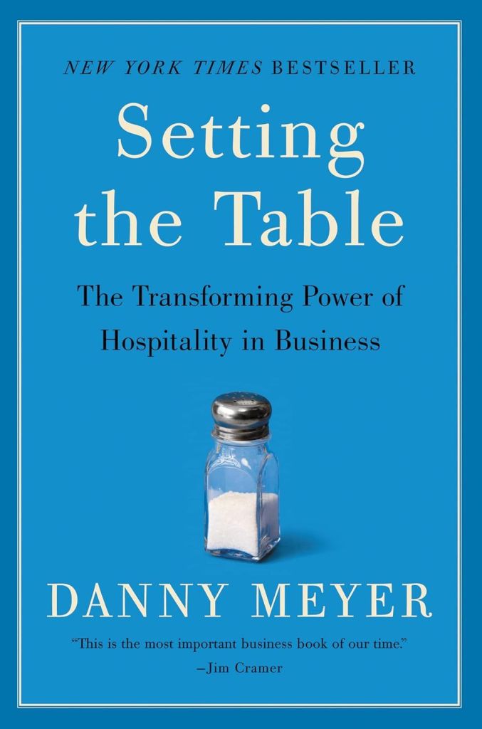 Capa do livro Setting the Table por Danny Meyer 