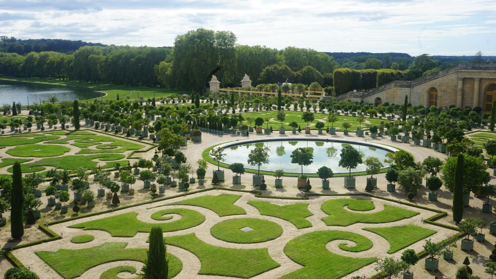 Jardim do Palácio de Versailles, na França