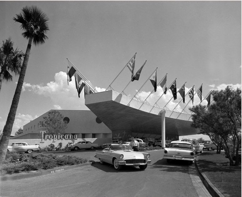 Tropicana Las Vegas em 1957