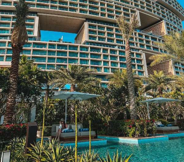 Imagem do resort de luxo Atlantis, the Royal, em Dubai