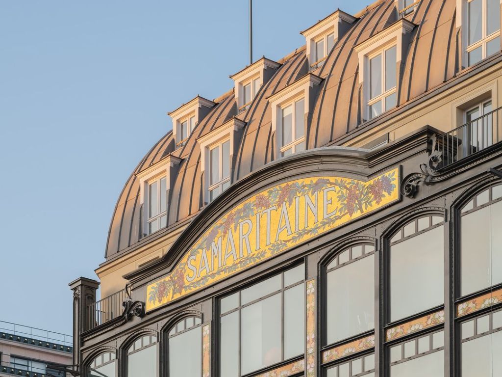 Fachada da La Samaritaine, em Paris