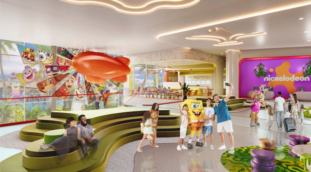 Resort terá mais de 400 quartos, incluindo suítes temáticas de personagens da empresa