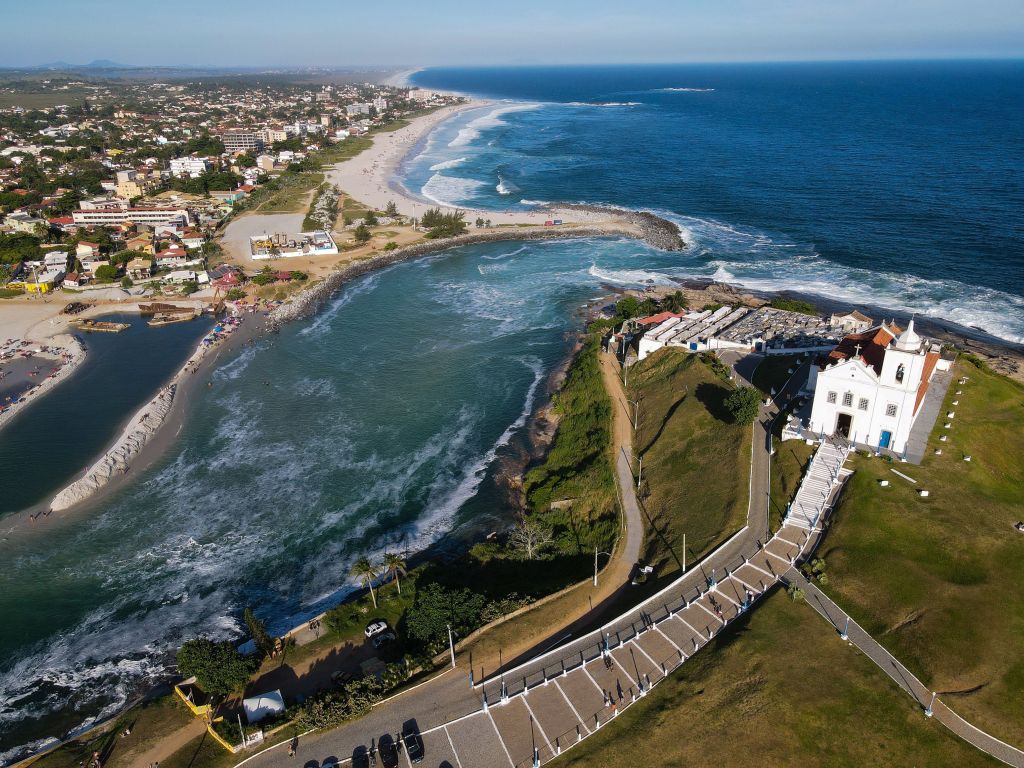 Praia de Itaúna, em Saquarema, no Rio de Janeiro