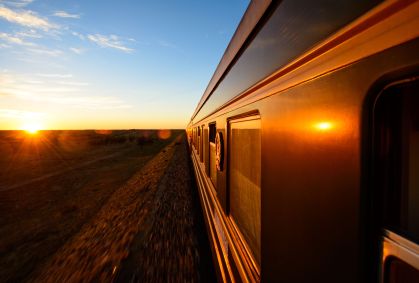 A Ferrovia Trans-Mongoliana, no expresso noturno de Pequim a Ulaanbaatar