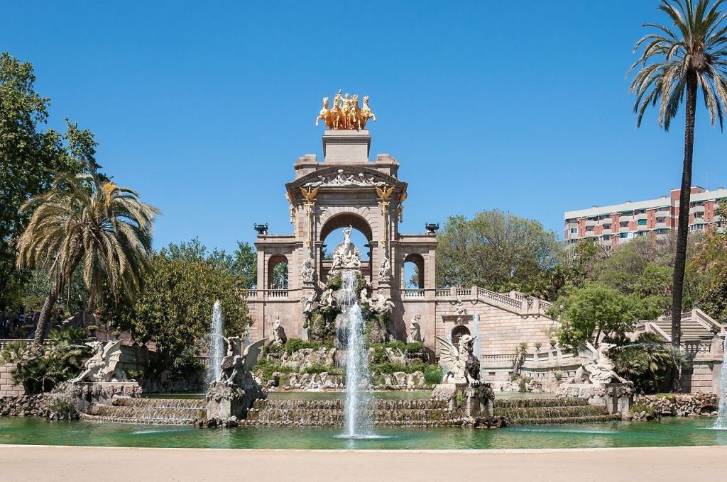 Parc de la Ciutadella de Barcelona, na Espanha 