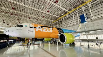 Novo Airbus A320neo da Azul completa coleção de aviões temáticos que já elevou em 150% a venda de ingressos, hotéis e passeios da companhia em relação ao complexo de Orlando  