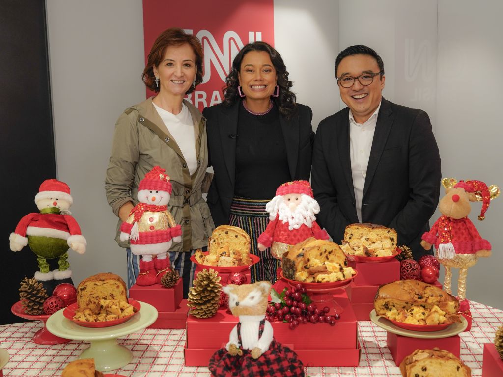 Thaís Herédia, Daniela Filomeno e Fernando Nakagawa 