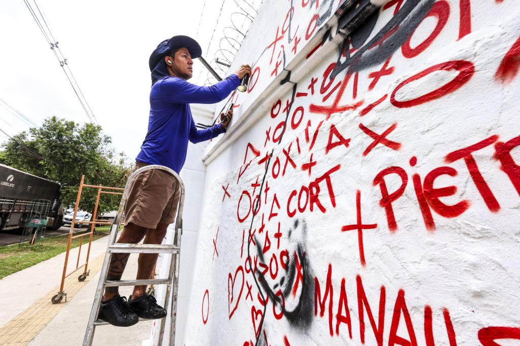 Projeto de arte de rua em Belém