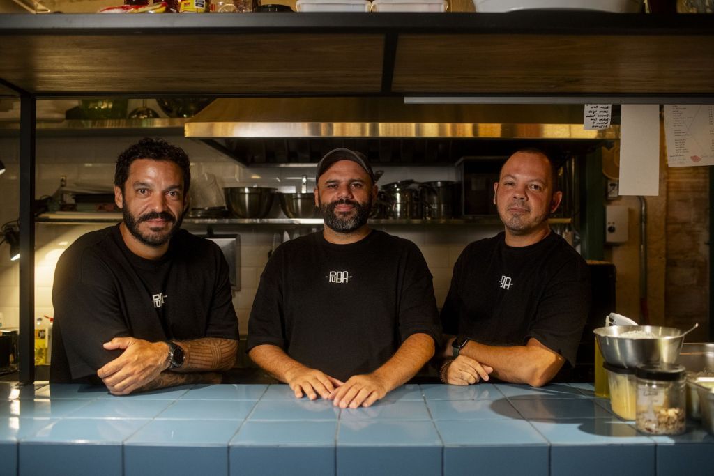 Sócios do Puba Bar: Thiago Castanho, Gustavo Rodrigues e Thiago Pelaes