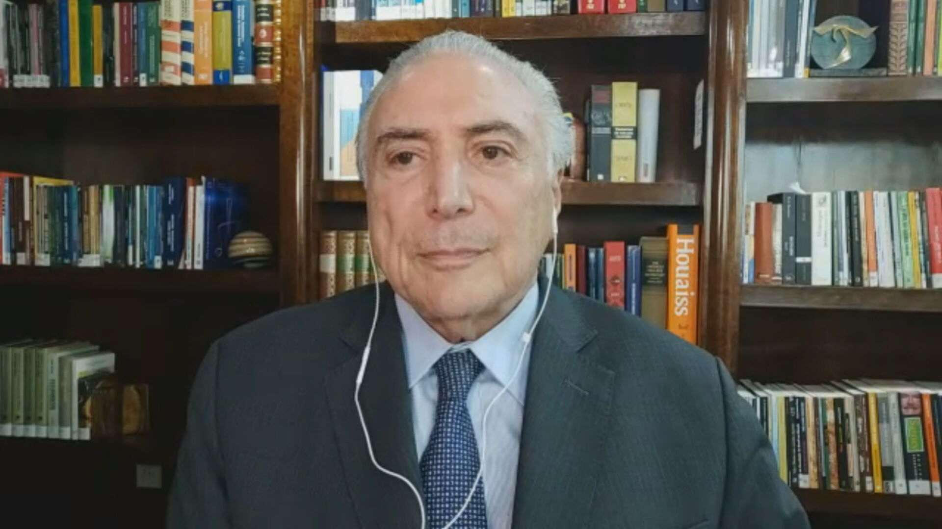 Ex-presidente, Michel Temer, em entrevista para a CNN (10.ago.2020)