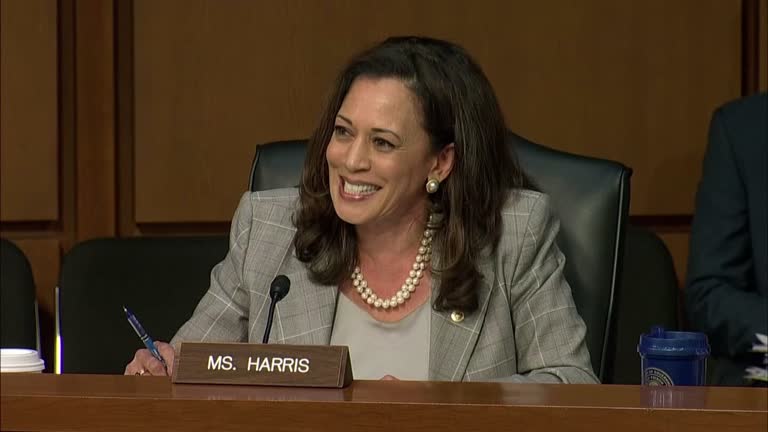 A senadora da Califórnia Kamala Harris