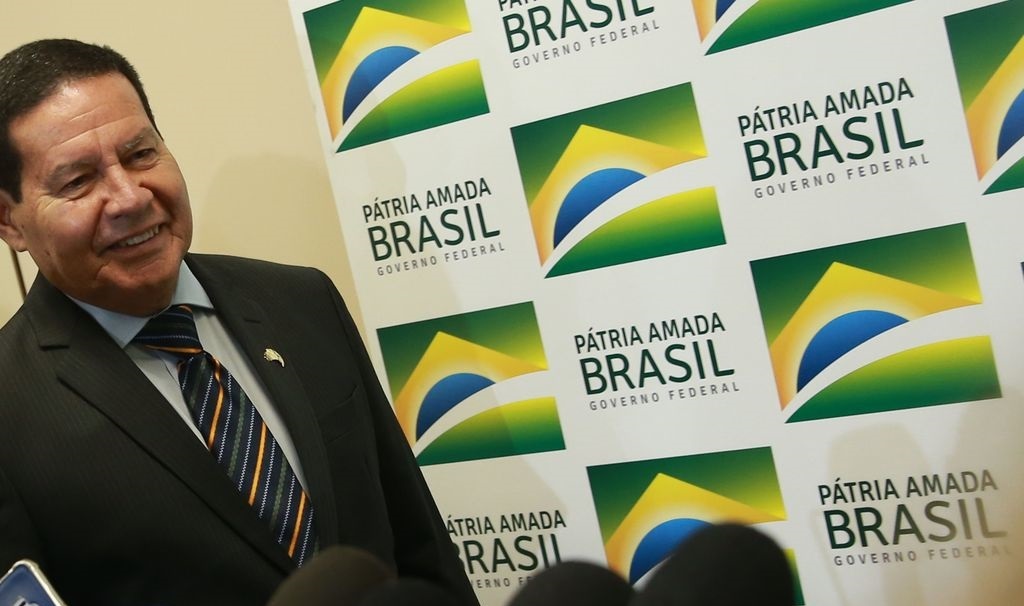Vice-presidente Hamilton Mourão em Brasília