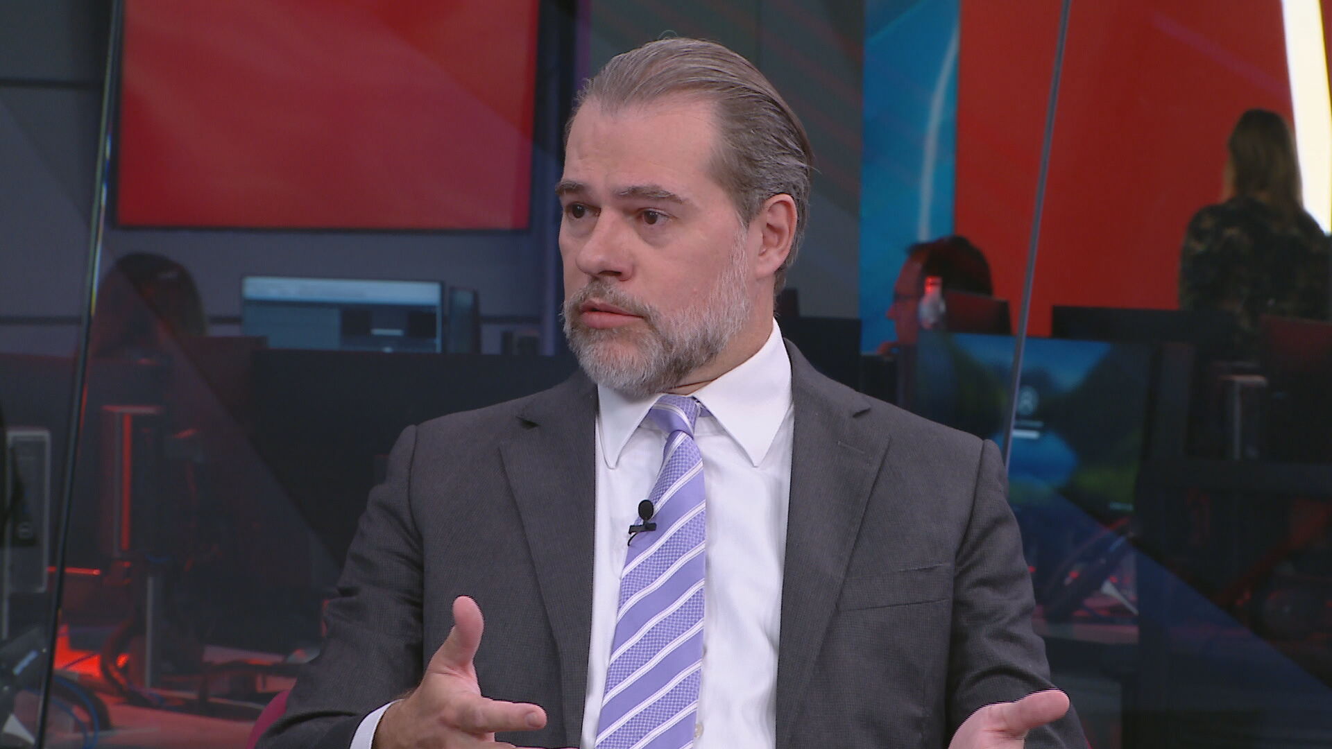 Ministro Dias Toffoli, presidente do STF, em entrevista à CNN Brasil
