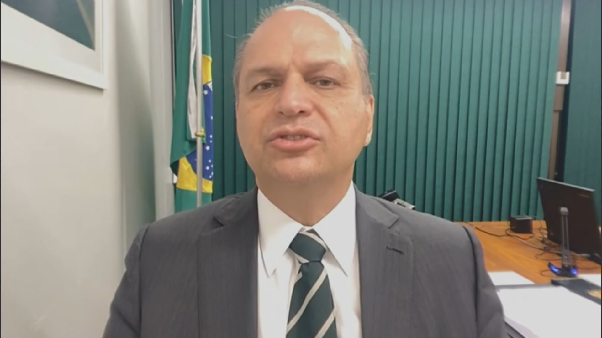 Deputado Federal Ricardo Barros (PP-PR), líder do governo na Câmara em entrevist