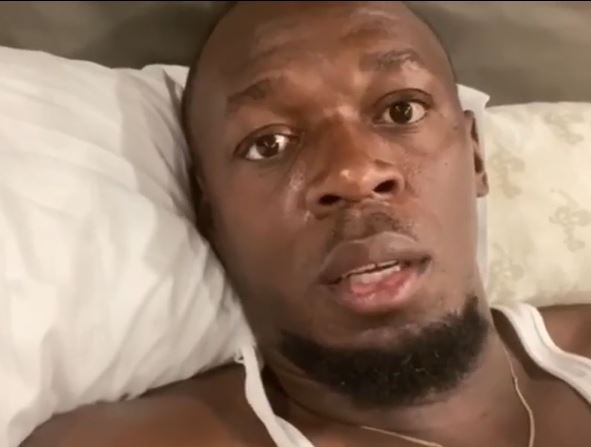 Usain Bolt comenta teste para o novo coronavírus nas redes sociais