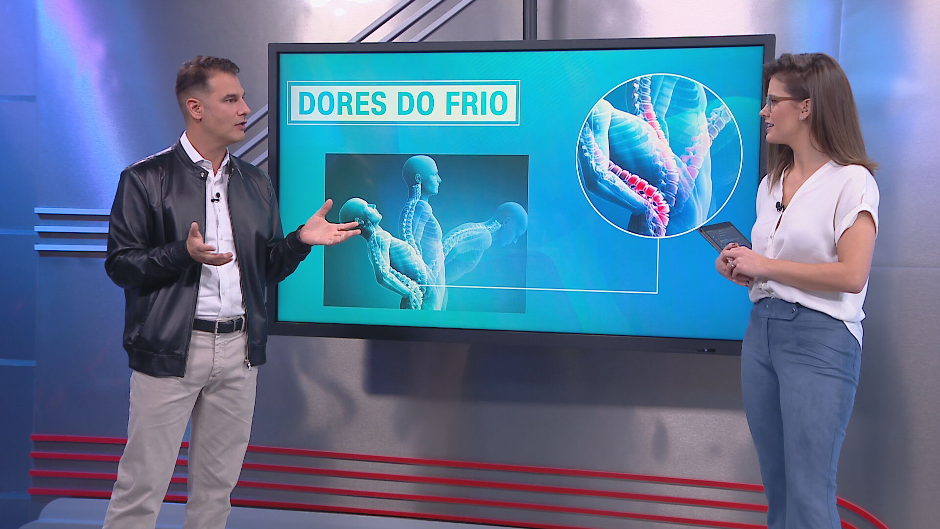 O neurocirurgião Fernando Gomes esclarece frio e dores musculares