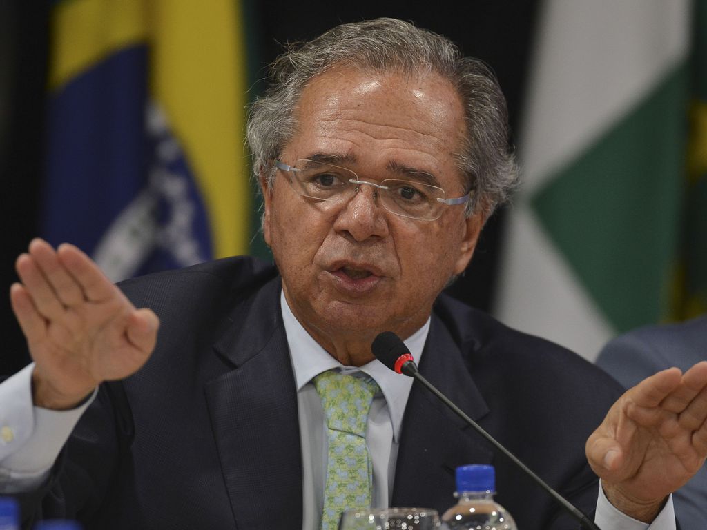 O ministro da Economia, Paulo Guedes