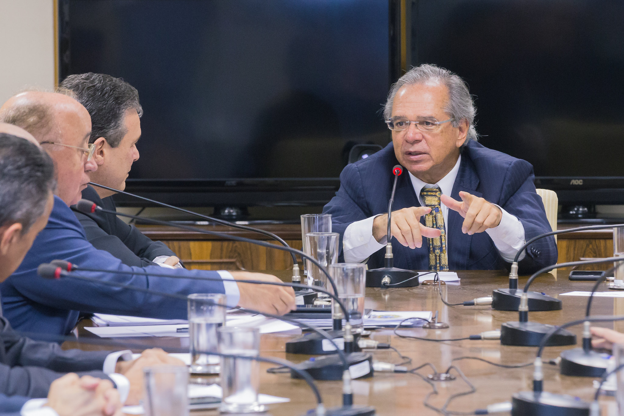 O ministro da Economia, Paulo Guedes