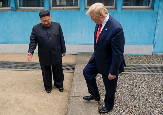 Encontro entre Donald Trump e Kim Jong Un