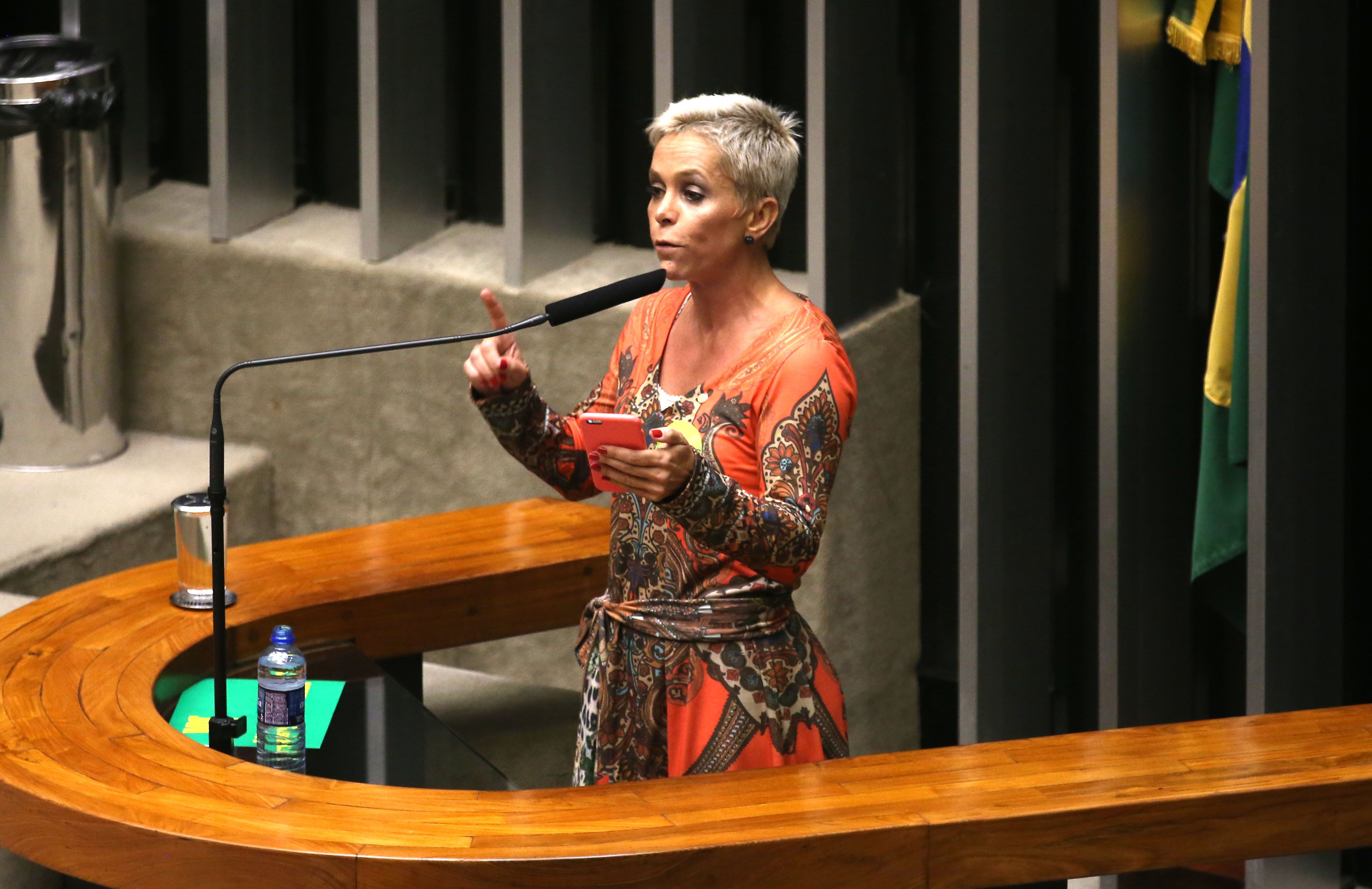 A ex-deputada federal Cristiane Brasil