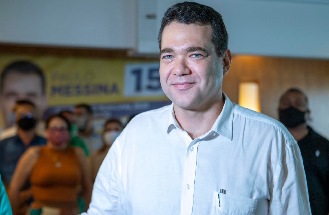 O candidato do MDB à prefeitura do Rio, Paulo Messina