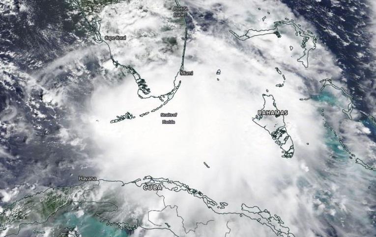 Passagem do furacão Sally entre sul da Flórida, nos EUA, e Cuba