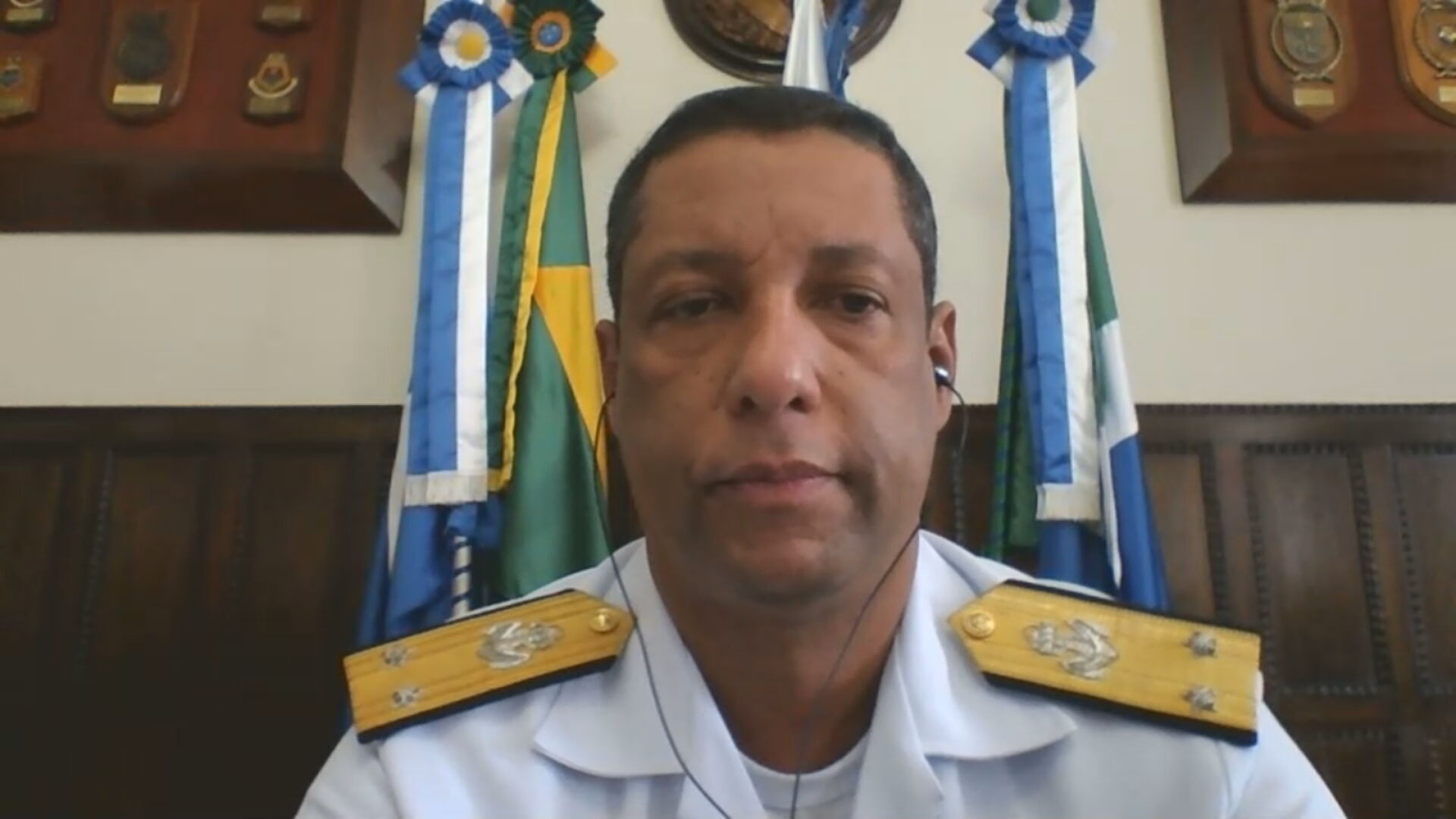 Contra-Almirante Sérgio Gago Guida, do 6º Distrito Naval