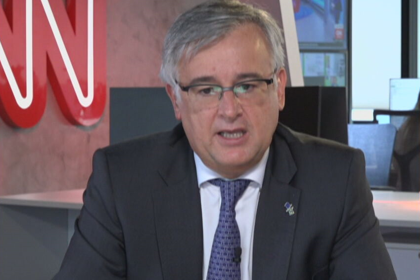 Embaixador da União Europeia no Brasil, Ignácio Ibáñez, em entrevista para a CNN