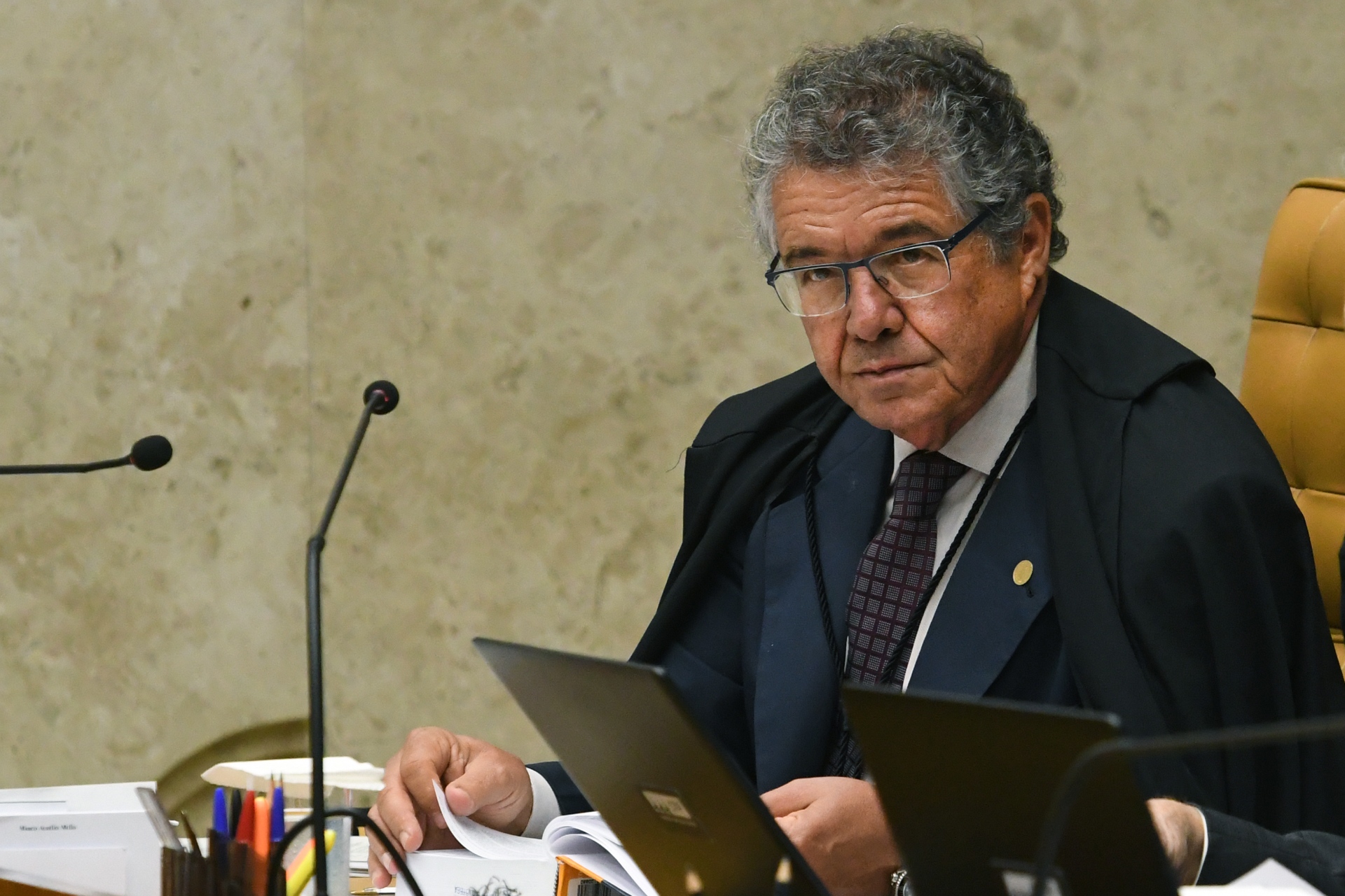 O ministro do STF Marco Aurélio