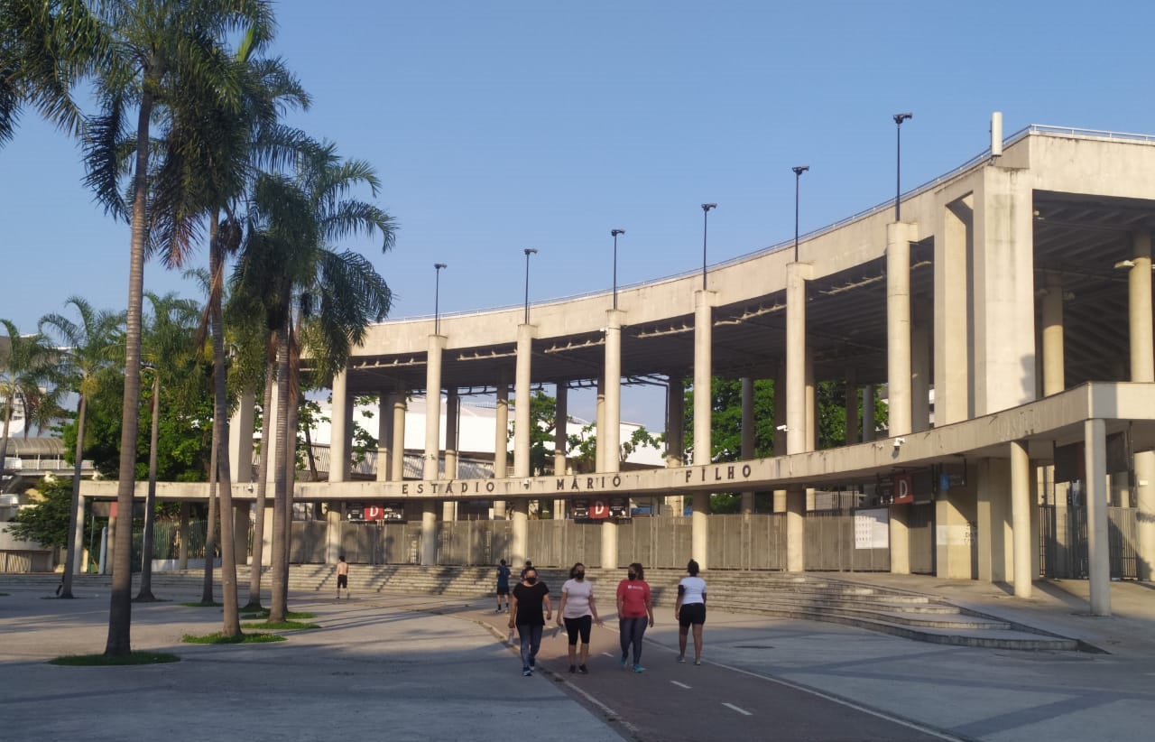 Entrada do Maracanã, no Rio de Janeiro