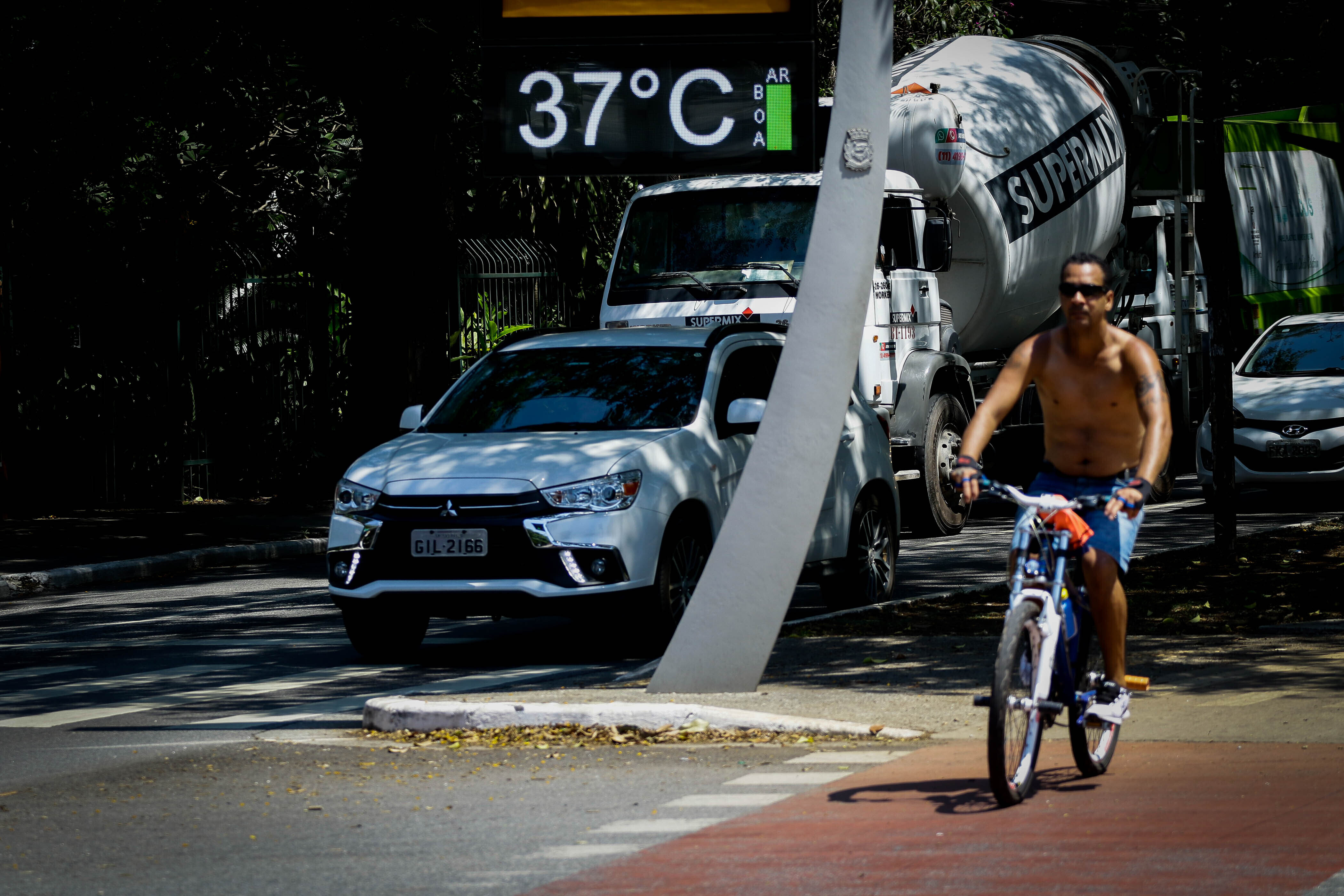 Calor bate recorde em São Paulo em virtude de massa de ar quente