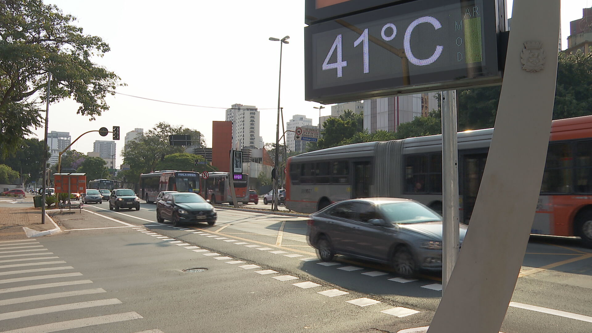 Em São Paulo, termômetro indicou temperatura de 40°C