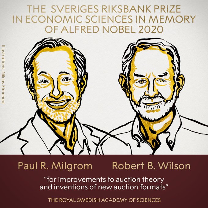 Paul Milgron e Robert Wilson são os ganhadores do Nobel deste ano