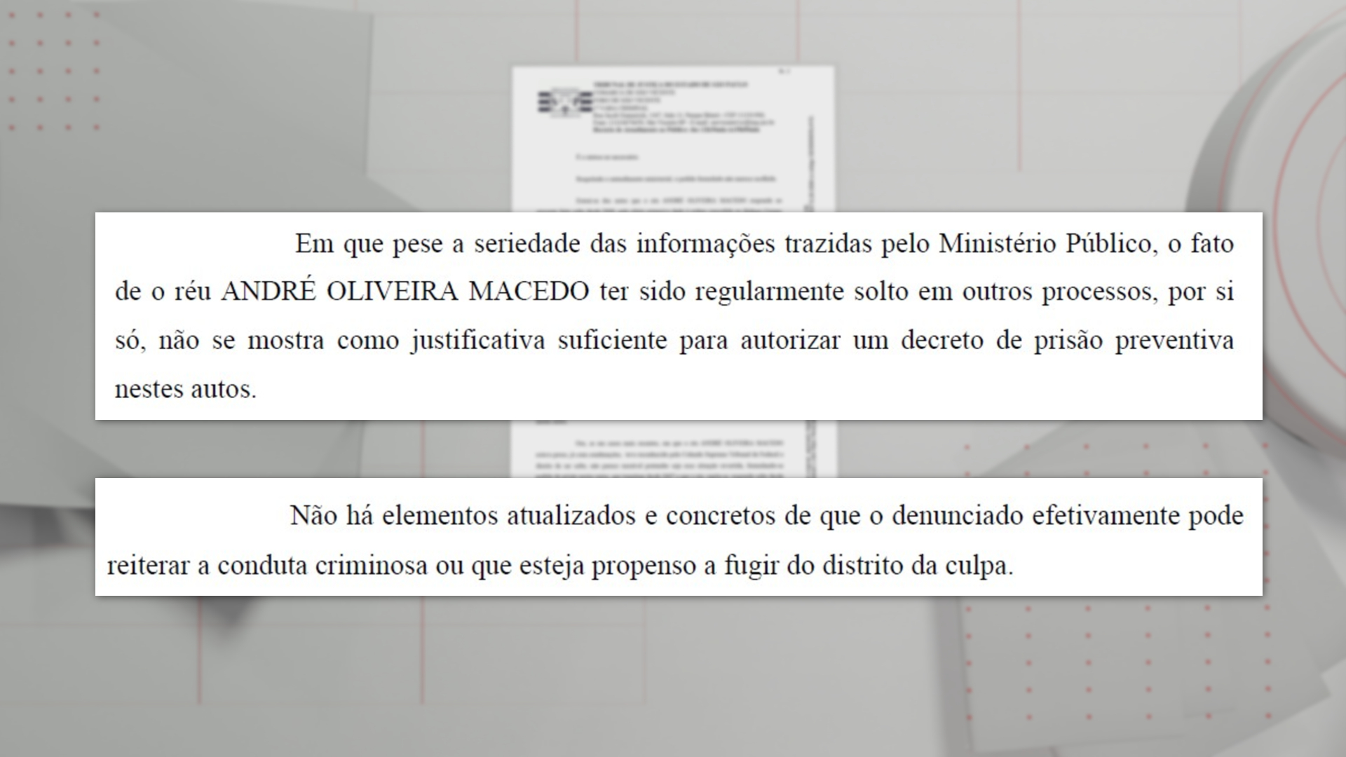 Juiz de São Vicente rejeitou pedido de prisão preventiva para André do Rap